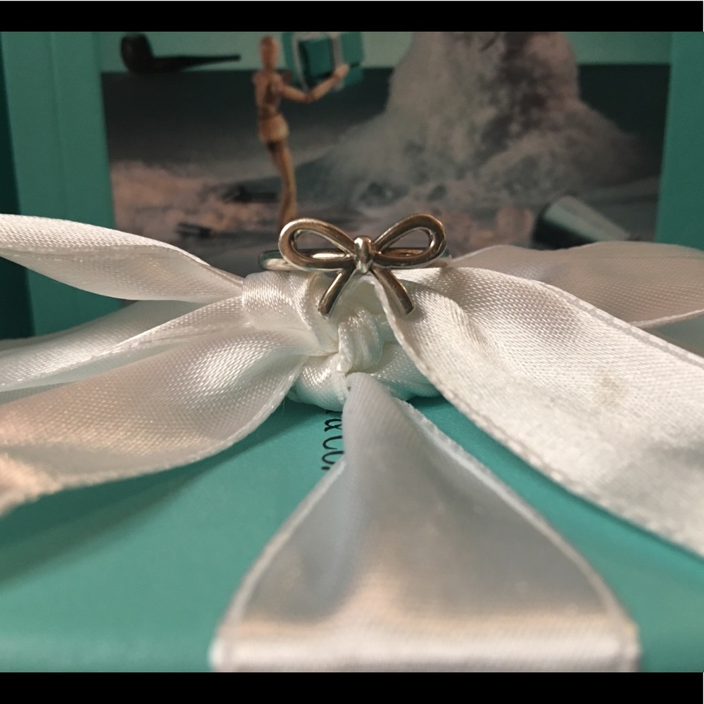 Tiffany Co Bow Ribbon Ring